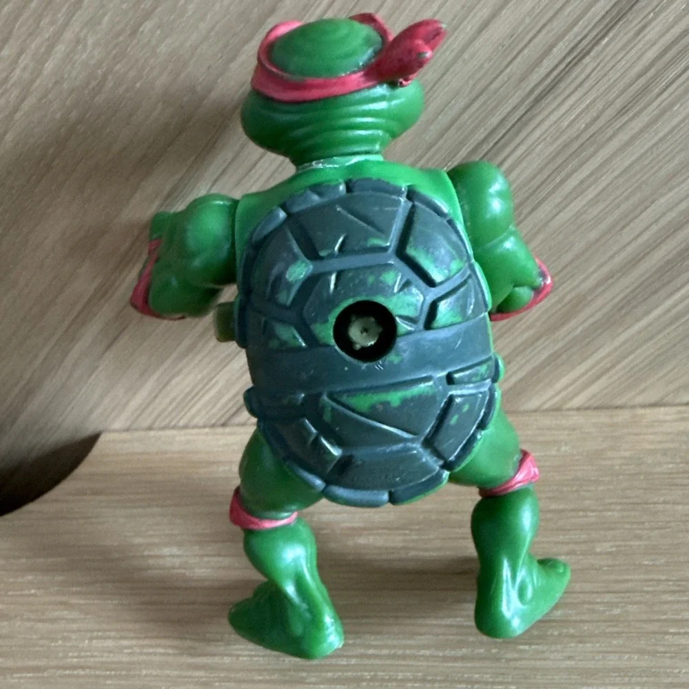 Vintage TMNT 1989 Wacky Action Breakfightin‎ Raphael Figure (No Accessories)